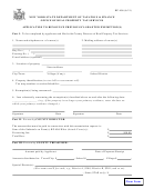 Form Rp-496 - Application To Renounce Previously-granted Exemption(s) - Ny State Department Of Taxation And Finance - 2011