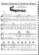 Haven Gillespie - Santa Claus Is Comin' To Town Sheet Music