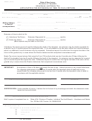 Form It-ext - Inheritance And Estate Tax Application For Extension Of Time To File A Return - State Of New Jersey