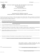Form 452 - Certificate Of Cancellation Of Registration Of Foreign Limited Liability Company - 2012