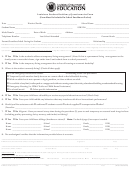 Louisiana Student Residency Questionnaire Form - Louisiana Department Of Education