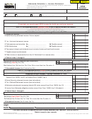 Form 458 - Nebraska Schedule I - Income Statement - 2016