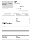 General Practice Referral Template Printable pdf