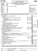 Form Ri-1120 - Rhode Island Business Corporation Tax Return