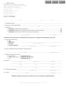 Form Nfp 115.15 - Corporate Fax Transmittal Request Form For Certificates Of Good Standing And/or Copies Of Documents - 2012