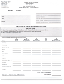 Form W3 1335 - Employer's Withholding Reconciliation -2014