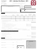 Form Ir-1 - Individual Tax Return, City Of Englewood, Ohio - 2011