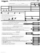 Arizona Form 99t - Arizona Exempt Organization Business Income Tax Return - 2002 Printable pdf