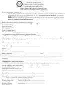 Holder Reporting Extension Request Form - Connecticut Trasurer's Office - 2011
