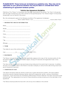 Vehicle Use Agreement Guideline Template