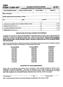 Form 1100s-ext - S Corporation Income Tax Request For Extension - 2000