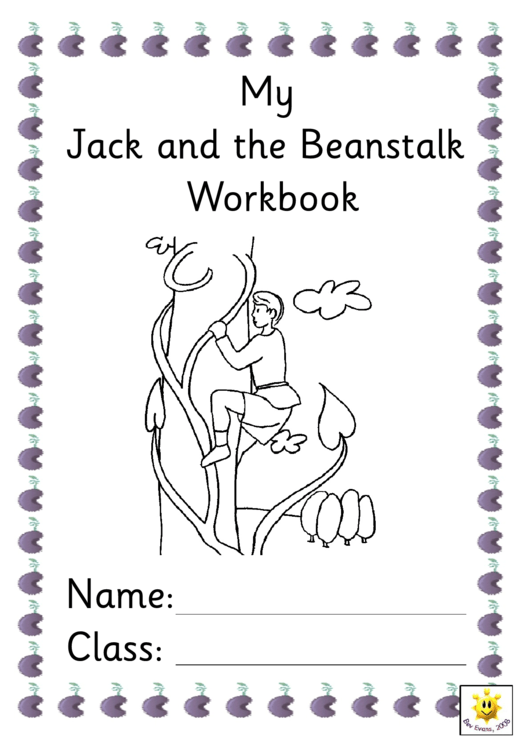 My Jack And The Beanstalk Workbook Printable pdf