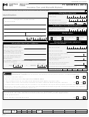 Form T1 General - Income Tax And Benefit Return - 2013 Printable pdf