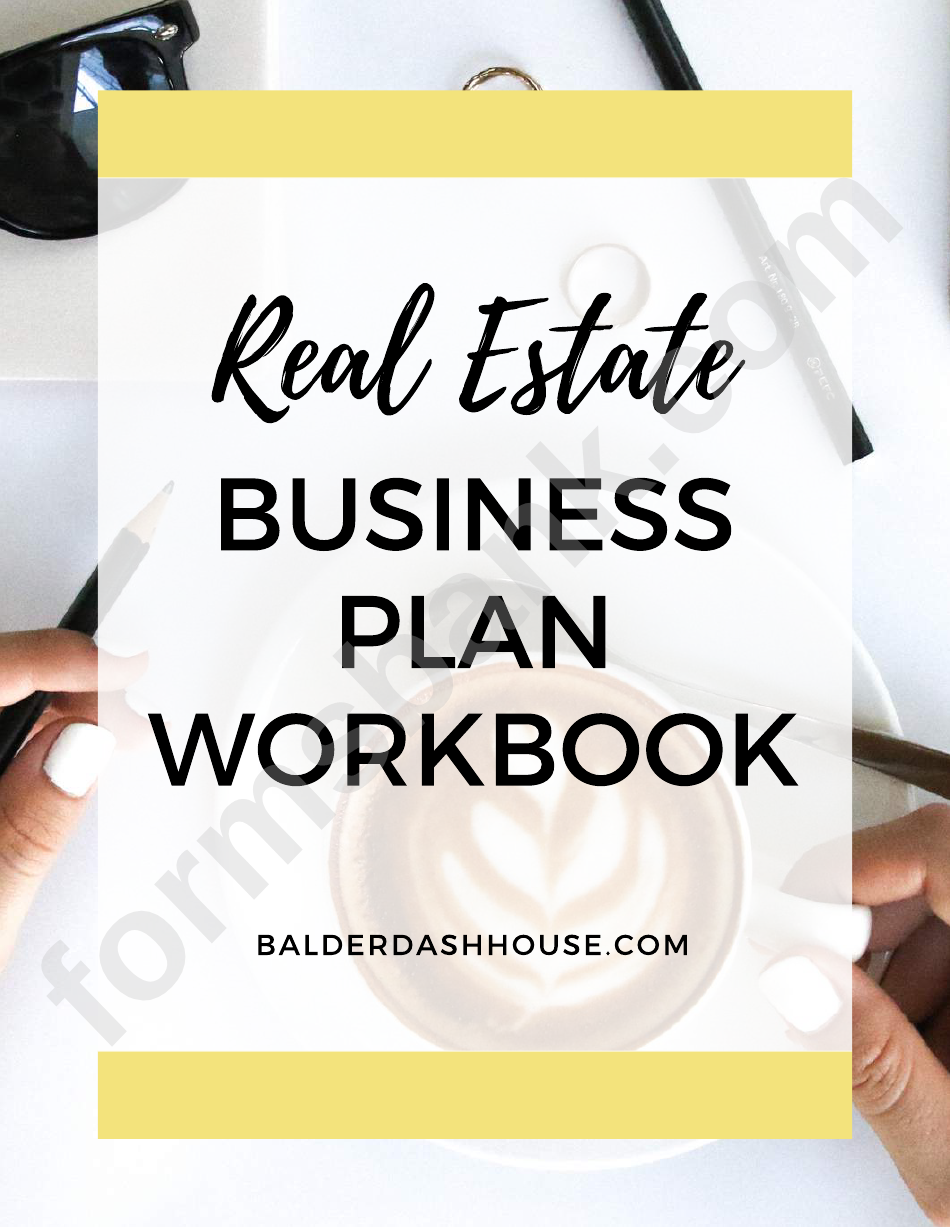 Real Estate Business Plan Workbook