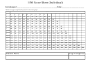 15m Score Sheet (individual)