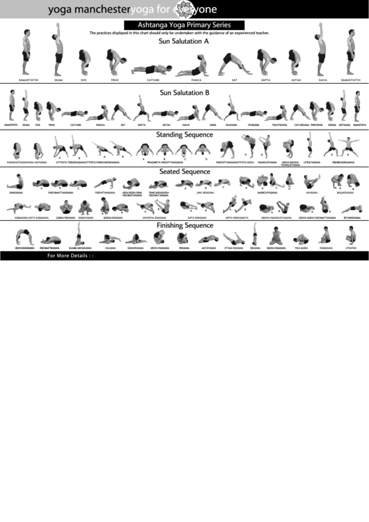 Ashtanga Yoga Primary Series printable pdf download