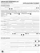 Application To Rent Printable pdf