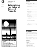 Determining The Value Of Donated Property Instructions - Publication 561