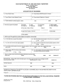 Form Jfs 66300a - Acquisiton Of Business - Ohio Department Of Job And Family Services