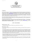 Instructions For Form E-505 - Tax Law Changes - North Carolina Department Of Revenue - 2012