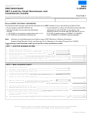 Form C-8000c - Michigan Sbt Credit For Small Businesses And Contribution Credits - 2002