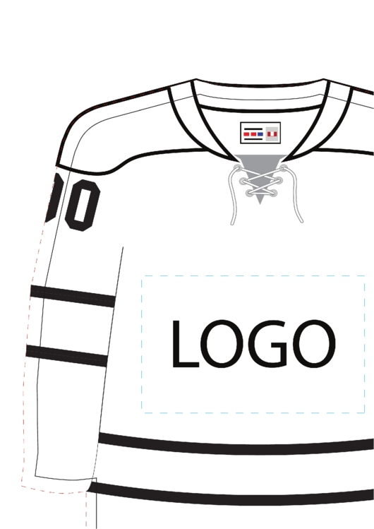 Hockey Jersey Template Printable Pdf Download