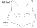Wolf Mask Template
