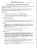 Eft Change Notification Instructions