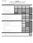 Form K-120as - Kansas Corporation Apportionment Schedule