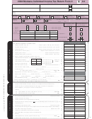 Fillable Form 2 - Montana Individual Income Tax Return - 2004 Printable pdf