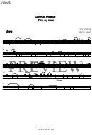 John Dowland - Lacrimae Antiquae Music Sheet