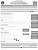 Fillable Form 63-20-23 - Premium Excise Return For Foreign Life Insurance Companies On Life, Accident And Health Business - 2000 Printable pdf