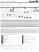 Form Mg-5667 - Adult Immunization Record Form