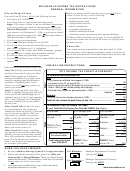 Michigan Ez Income Tax Instructions