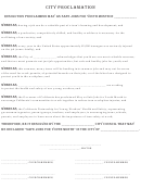 Resolution Proclamation Template