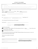 Form Jco171012aab-2.000.000 - Letter To The Sheriff (serving A Summons And Forms)