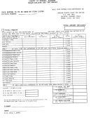 Form 1 - Sales/sellers Use Tax Report