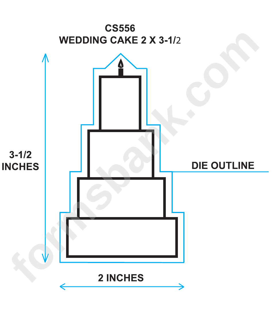 Wedding Cake Template
