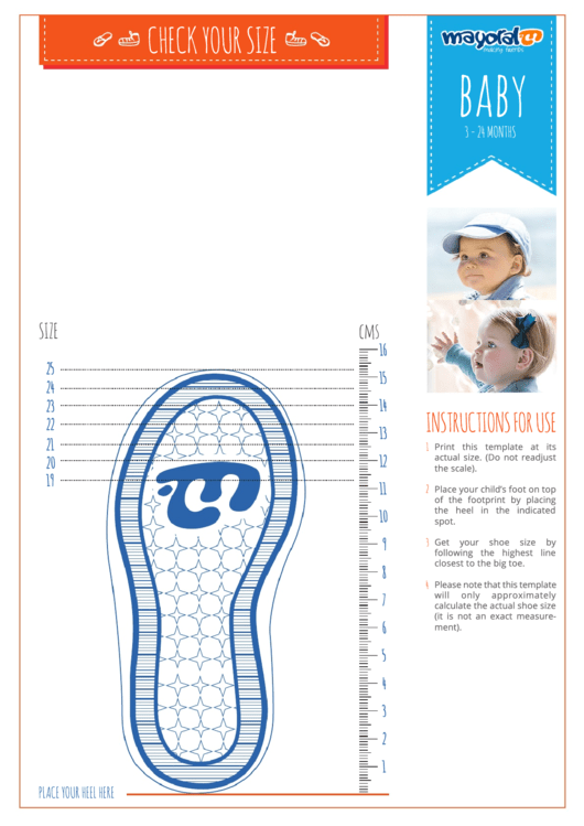Baby 3-24 Footprint Templates