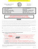 Form Il 567-0059 - Application For State Of Illinois Non-resident Dealer's Liquor License