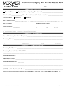 International Outgoing Wire Transfer Request Form