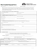 Wire Transfer Request Form