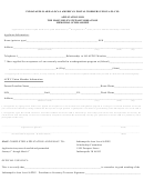 Application For The Mary Helen Stewart-bohannon Memorial Scholarship