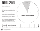 Spider Body Template
