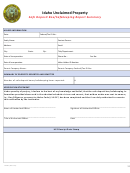 Form Upsk - Idaho Unclaimed Property - Safe Deposit Box/safekeeping Report Summary