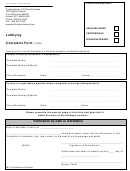 Lobbying Complaint Form - The State Of Montana