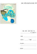 Memorial Day Party Invitation Template