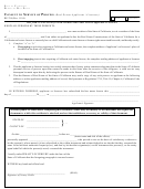 Form Re 234 - Consent To Service Of Process - California Bureau Of Real Estate - 2014
