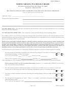 Hsp Form 1 - Documentation Of Organized Health Services Training Program - North Carolina Psychology Board