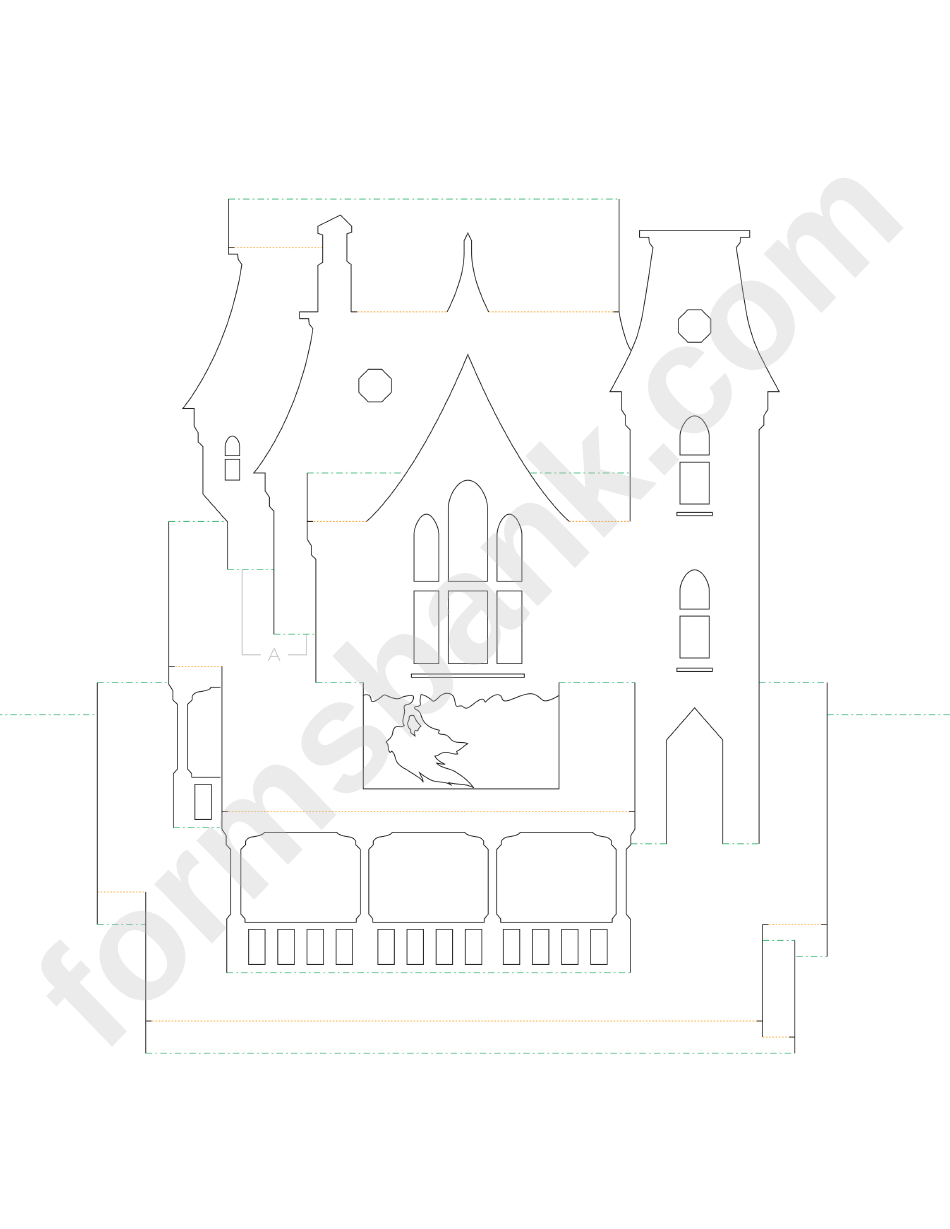 Haunted House Pattern